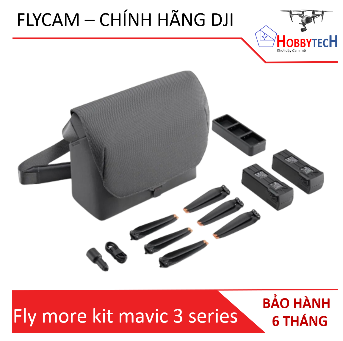 Fly more kit mavic 3 cũ (Shoulder Bag) – chính hãng DJI
