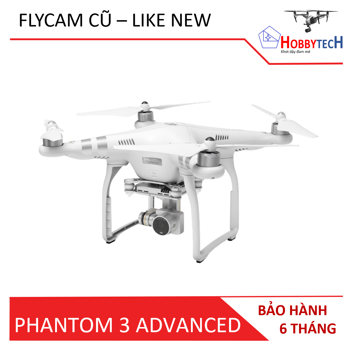 Phantom 3 Advanced cũ – Like new