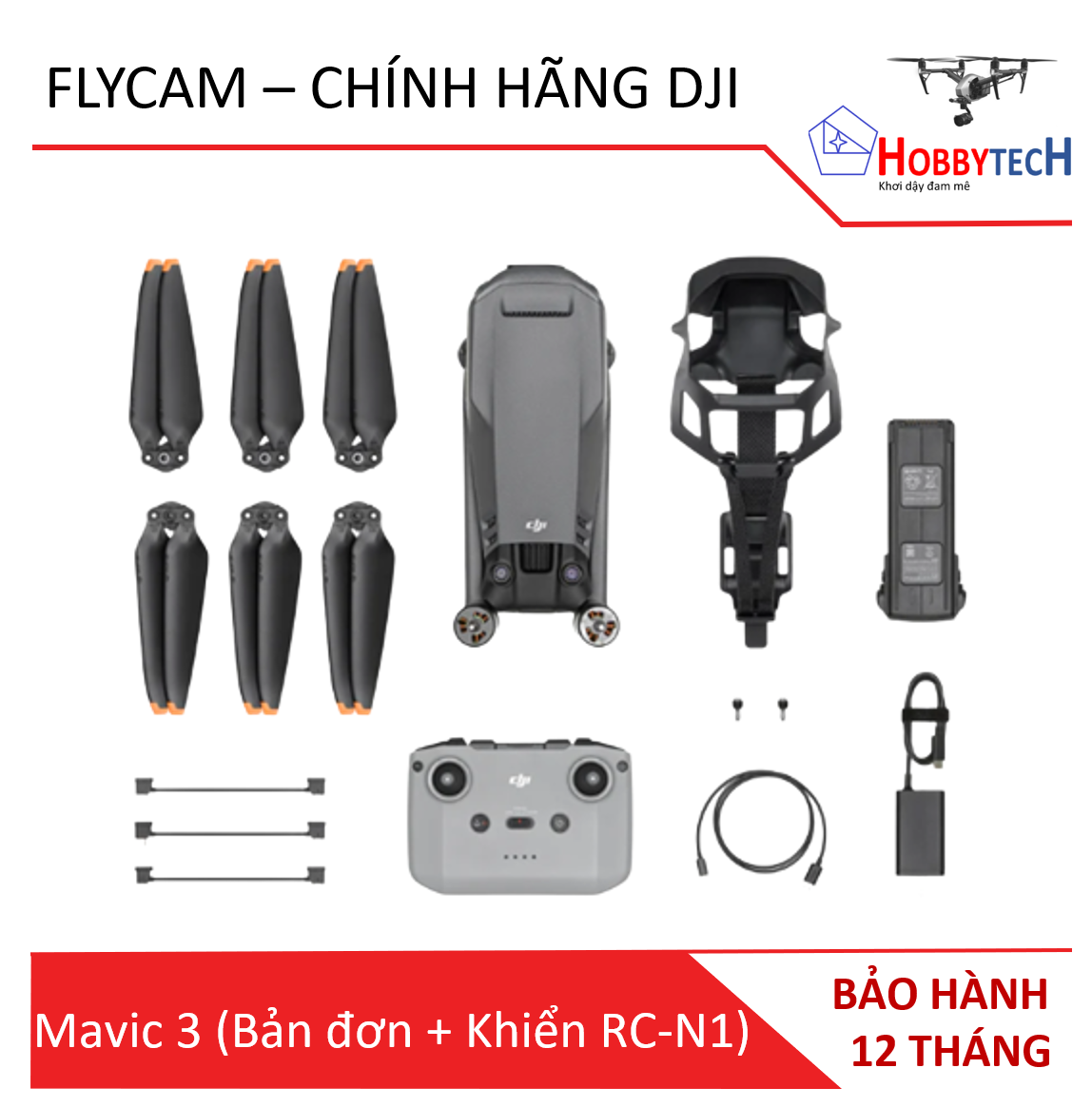 Mavic 3 Classic – Chính hãng DJI (RC-N1)