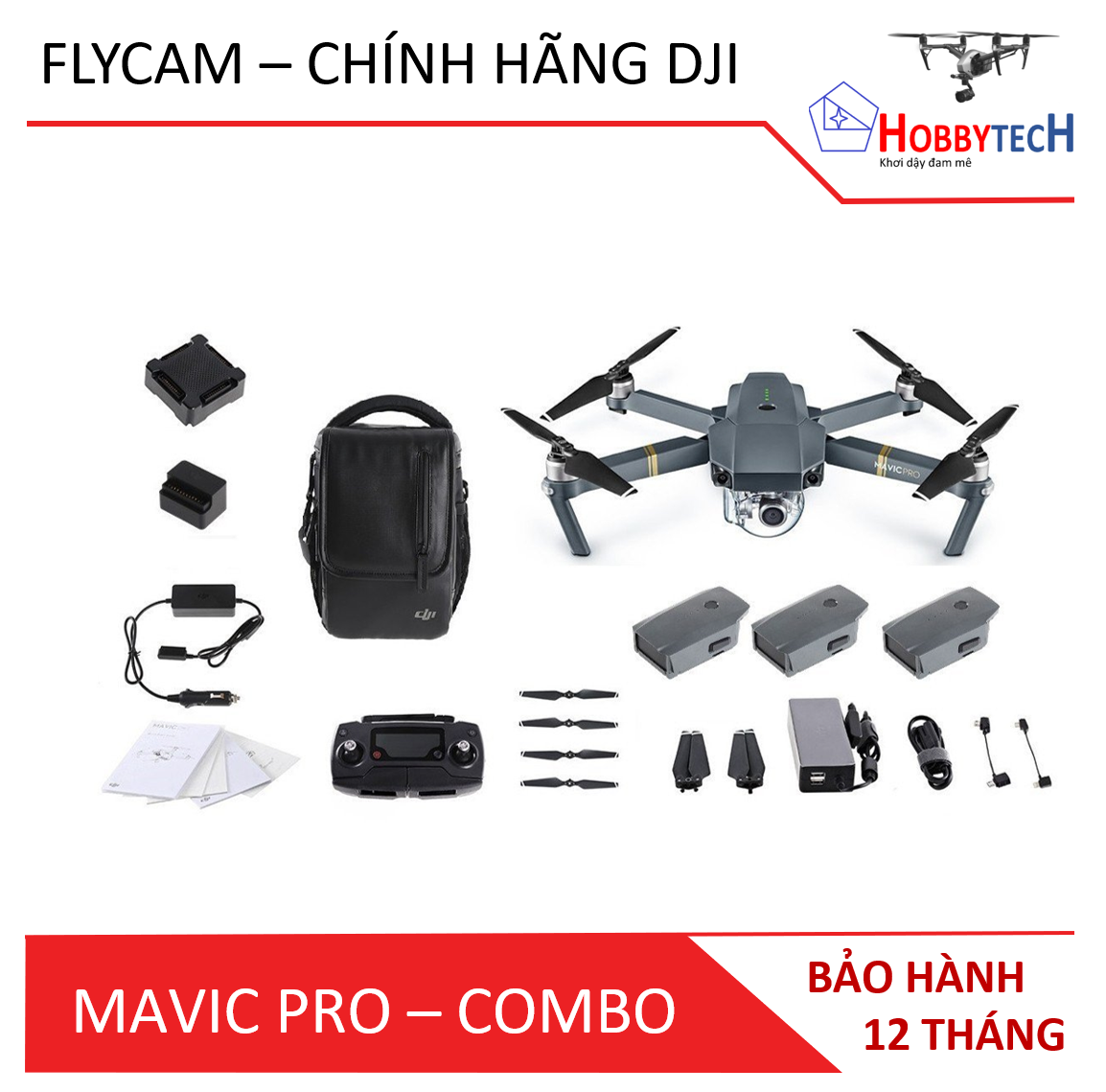 Mavic Pro Combo - Cũ  (Like new)