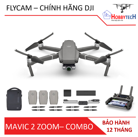  DJI Mavic 2 Zoom - Fly More Combo 