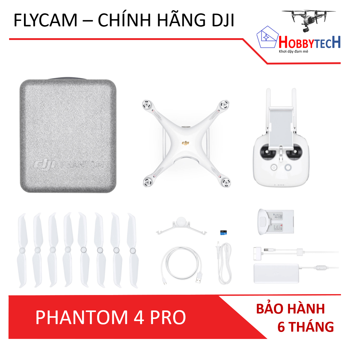 Phantom 4 pro – flycam DJI chuyên nghiệp