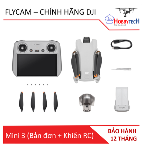  Mavic mini 3 combo  – Chính hãng DJI ( BẢN ĐƠN RC ) 