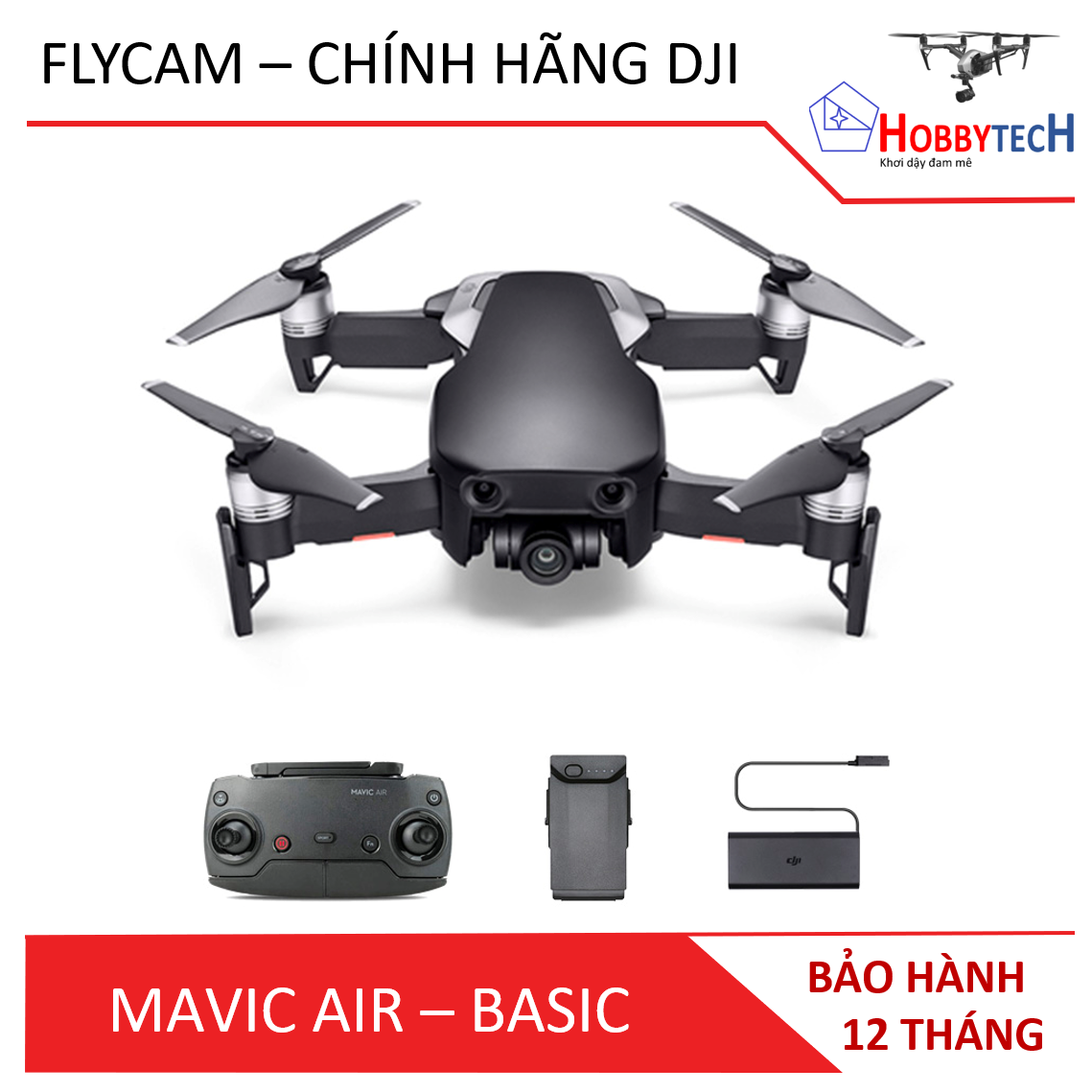 DJI Mavic air - Basic - bản 1 pin