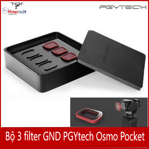  Bộ 3 filter GND Osmo Pocket - Professional – phụ kiện chính hãng PGYtech 