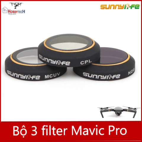  Combo 3 filter Mavic pro - Phụ kiện mavic pro 