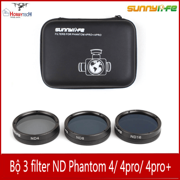 Combo 3 filter Phantom 4 pro – Phụ kiện Phantom 4