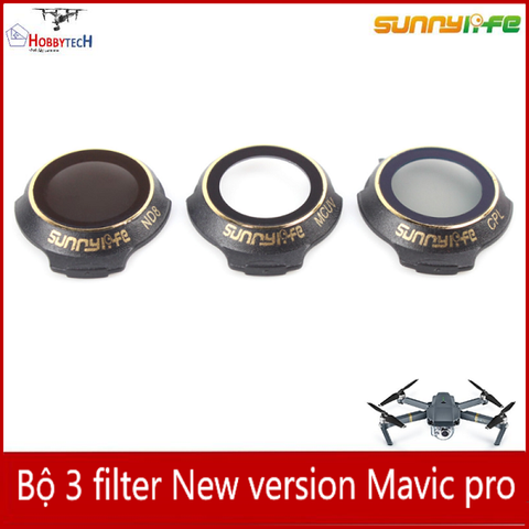  Mix 3 filter CPL+ MCUV + ND8 - phụ kiện mavic 