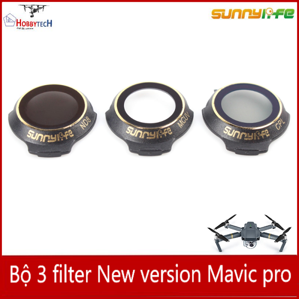 Mix 3 filter CPL+ MCUV + ND8 - phụ kiện mavic