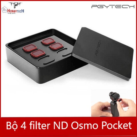  Bộ 4 filter ND Osmo Action – Professional – phụ kiện chính hãng PGYtech 