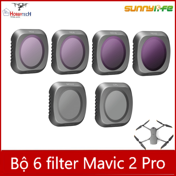 Combo 6 filter Mavic 2 pro