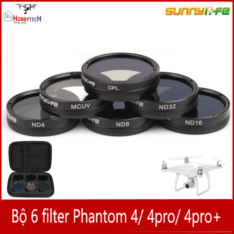  Combo 6 filter phantom 4 pro - Phụ kiện phantom 4 