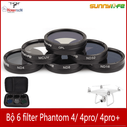  Bộ combo 6filter phantom 3 /4 - phụ kiện 