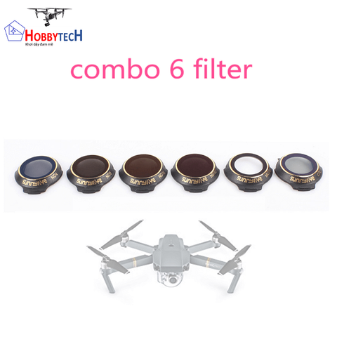  Combo 6 filter Mavic pro - New version 