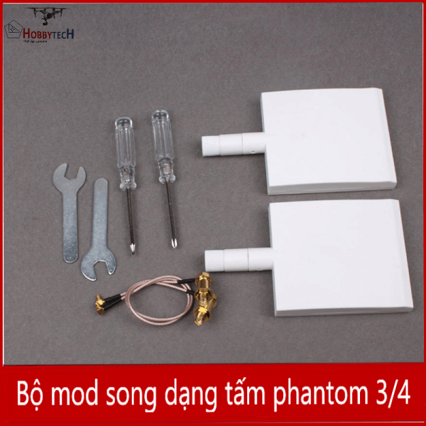 Bộ kích sóng cức đại Phantom 3 4 - Bản vuông