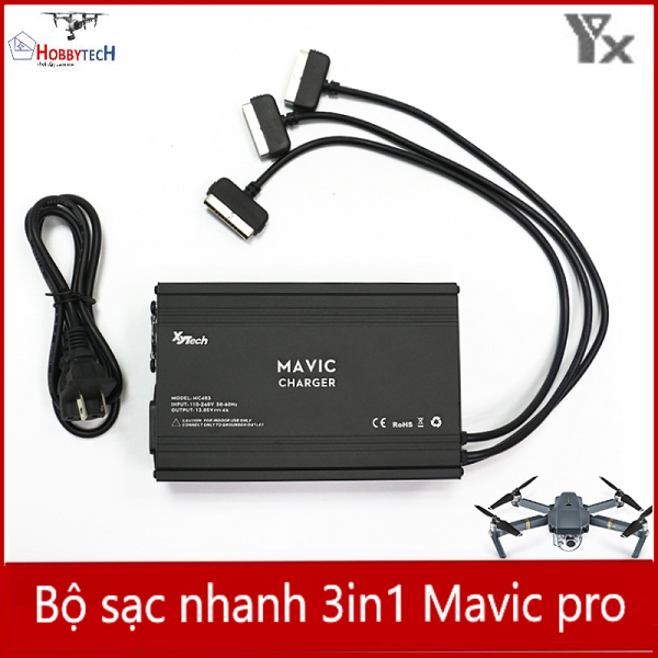 Sạc nhanh mavic pro - Sạc 3in1 dành cho mavic -type B