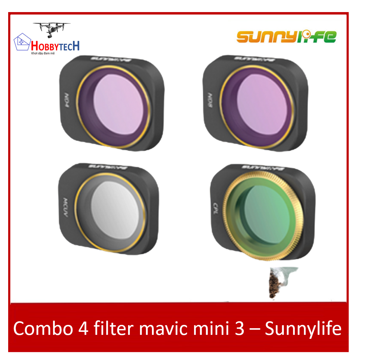 Combo 4 filter mavic mini 3 – Sunnylife