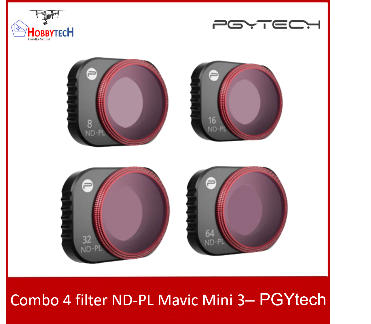 Combo 4 ND-PL Mavic Mini 3 – PGYtech