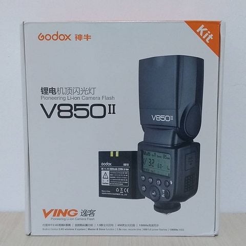  ĐÈN FLASH LED GODOX V850II 