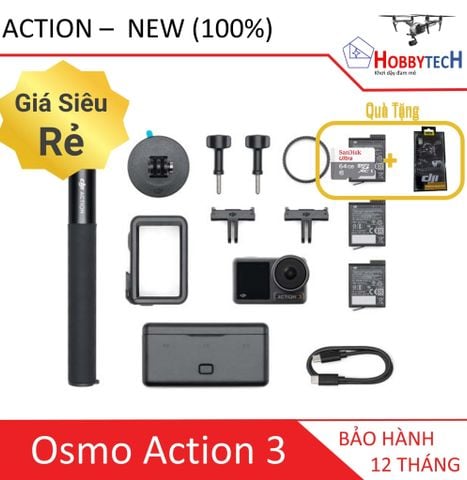  DJI Osmo Action 3 – Chính hãng DJI 