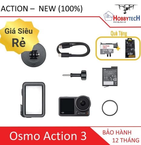  DJI Osmo Action 3 – Chính hãng DJI 
