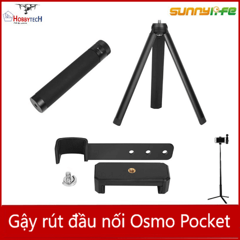  Combo Tripod Stick - DJI Osmo Pocket 