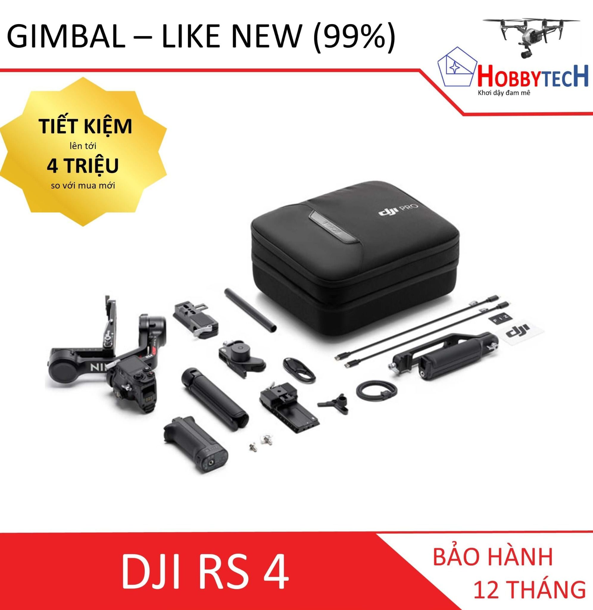 DJI RS4 cũ (like new) - chính hãng DJI