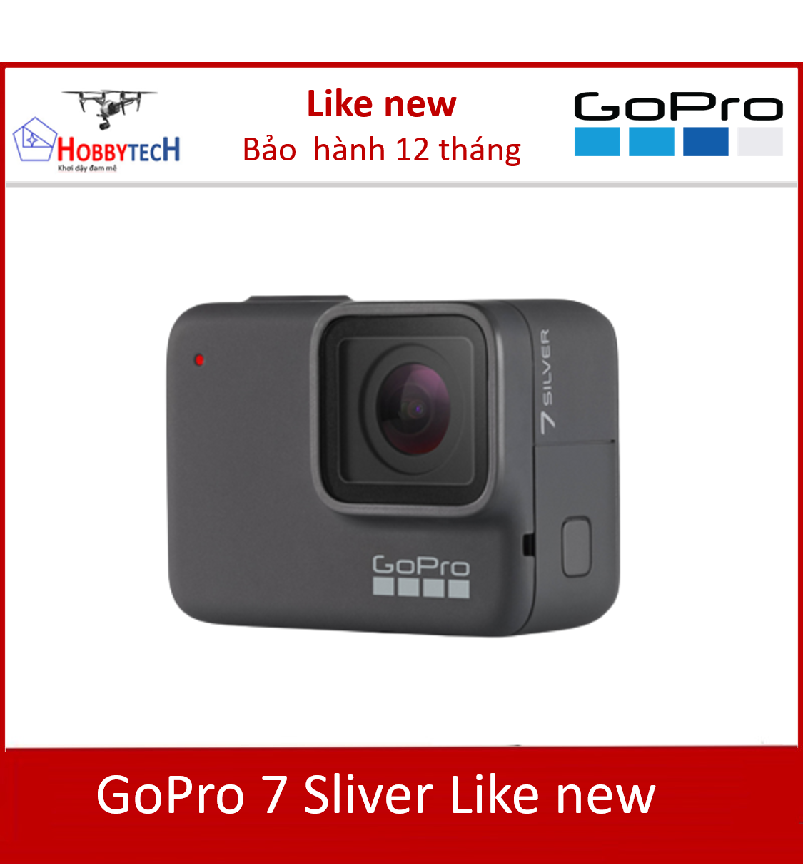 GoPro 7 Silver cũ – Like New