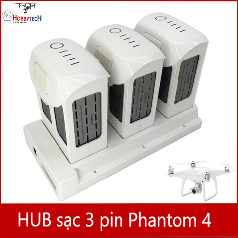  Hub sạc 3 pin Phantom 4 – phụ kiện Phantom 4 chính hãng 