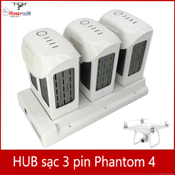 Hub sạc 3 pin Phantom 4 – phụ kiện Phantom 4 chính hãng