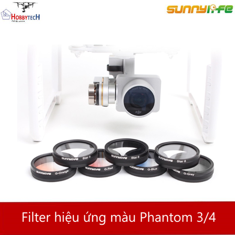  Filter màu nền Phantom 3/4 