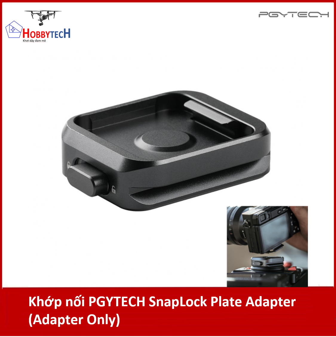 Khớp nối PGYTECH SnapLock Plate Adapter (Adapter Only)