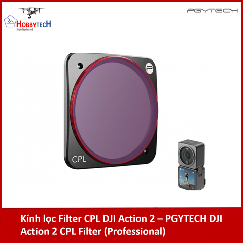  Kính lọc Filter CPL DJI Action 2 – PGYTECH DJI Action 2 CPL Filter (Professional) 