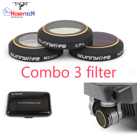  Combo 3 filter Mavic pro - Phụ kiện mavic pro 