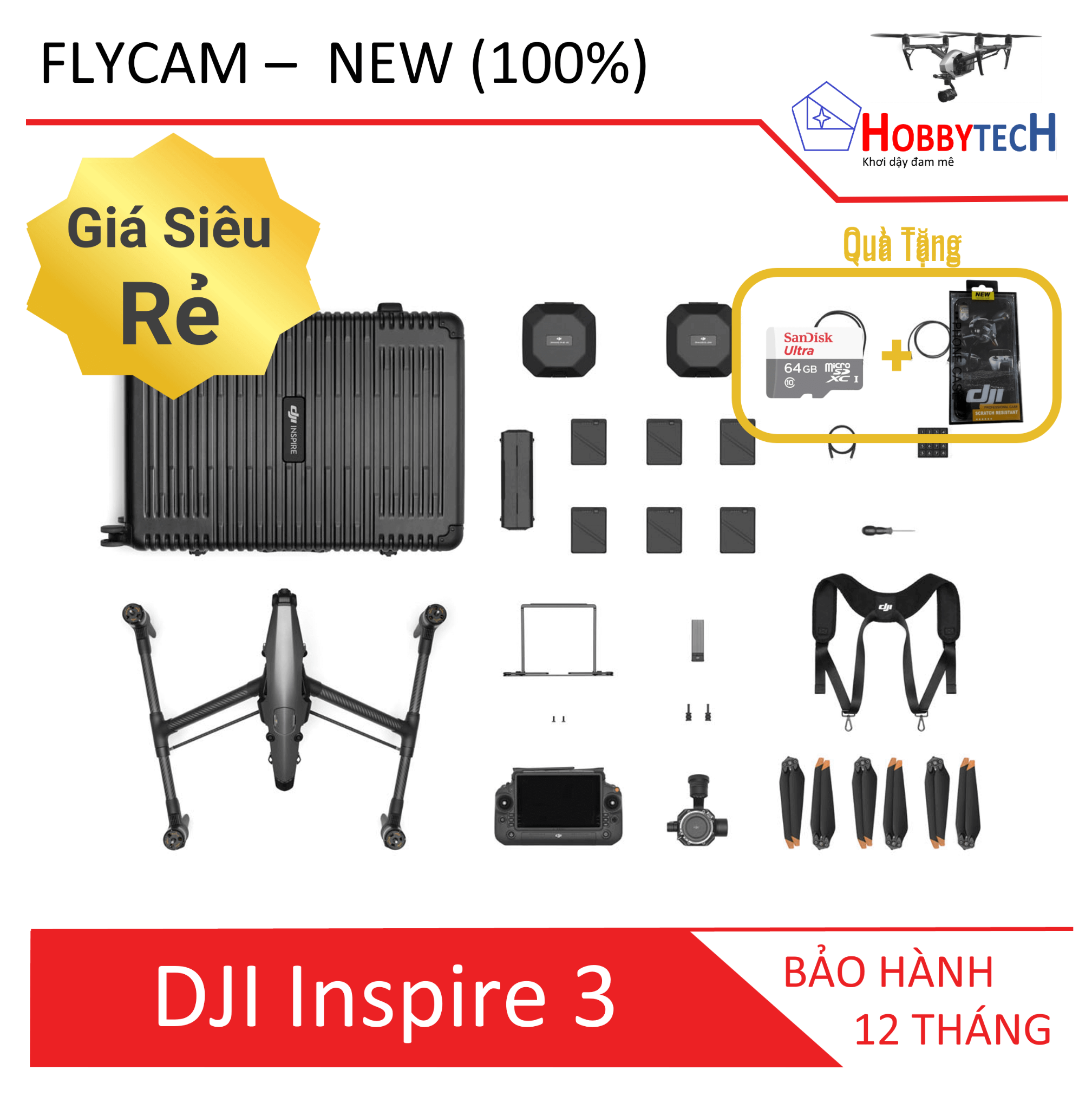 DJI Inspire 3 – Chính hãng DJI