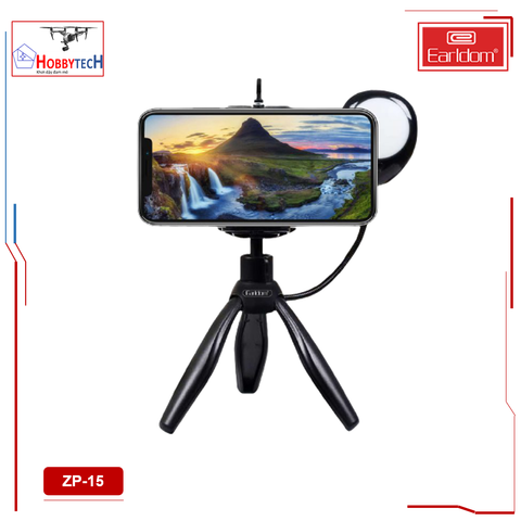  Tripod Kèm Đèn Hỗ Trợ Selfie Earldom ZP-15 / HobbyTech 