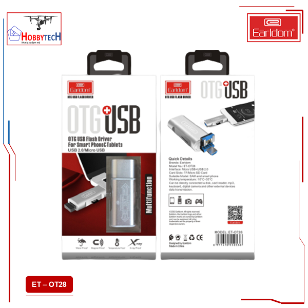 Đầu Đọc Thẻ Nhớ Đa Năng Earldom OT- 28 / HobbyTech