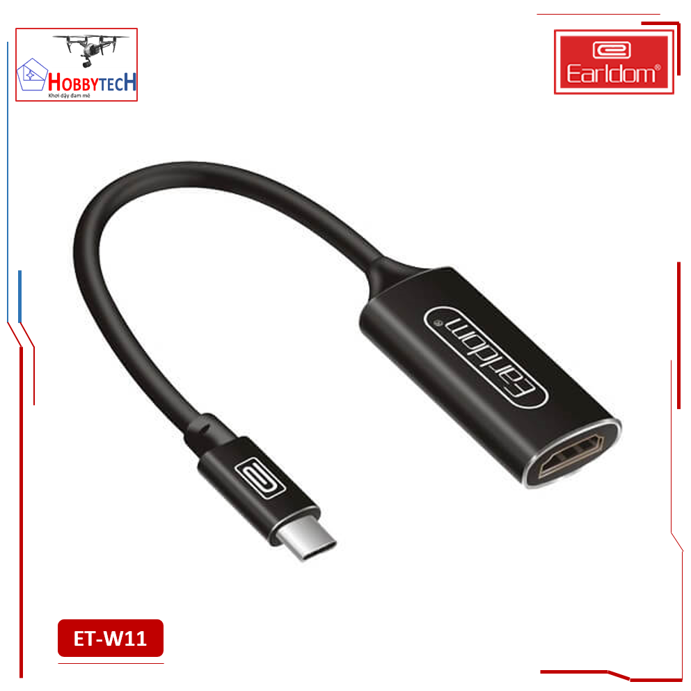 Jack Chuyển Đổi Từ Cổng Type-C Ra Cổng HDMI / Earldom