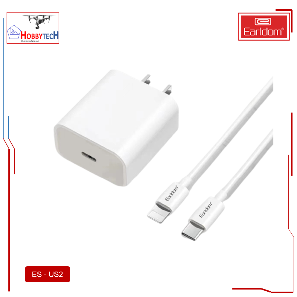 Sạc Bộ PD 20W Earldom / HobbyTech