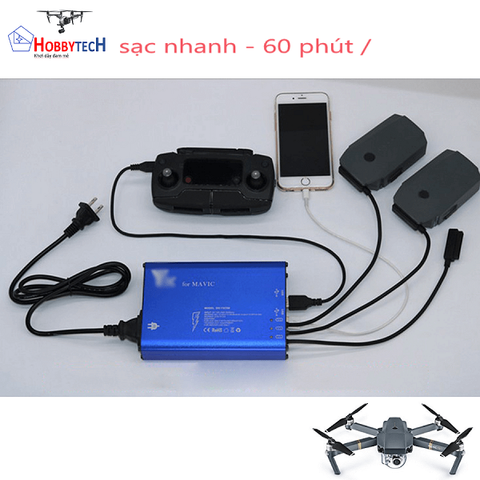  Sạc nhanh 5in1 Mavic pro - phụ kiện 