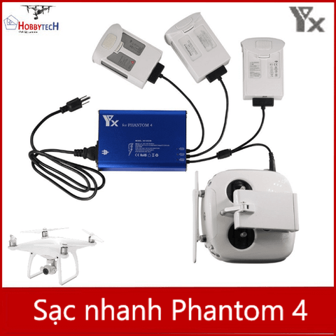  Bộ sạc 4 in 1 Phantom 4 - phụ kiện 