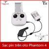 Sạc pin phantom 4 trên oto - phụ kiện