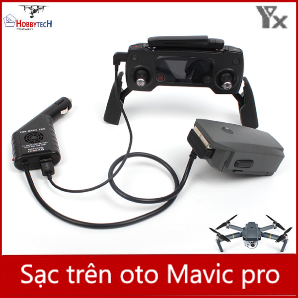 Sạc oto dành cho Mavic pro / platium - phụ kiện