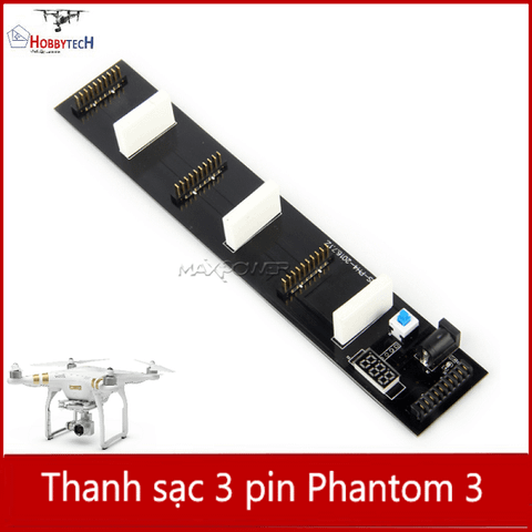  Thanh sạc 3 pin phantom 3 - phụ kiện (sạc thường) 