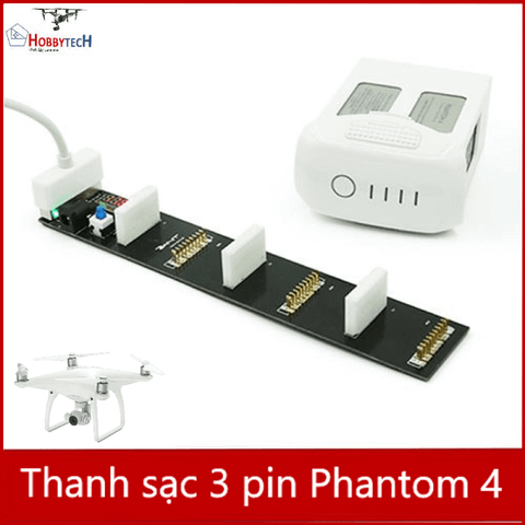  Thanh sạc thường 3 pin phantom 4 - phụ kiện 