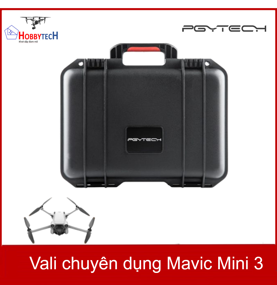 Vali chống sốc chuyên dụng Mavic Mini 3 – DJI MINI 3 PRO SAFETY CARRYING CASE PGYtech