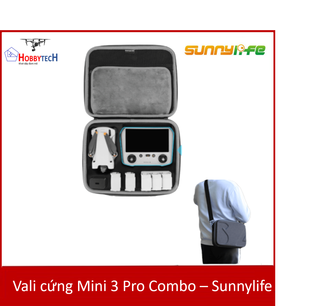Vali cứng Mini 3 Pro Combo – Sunnylife