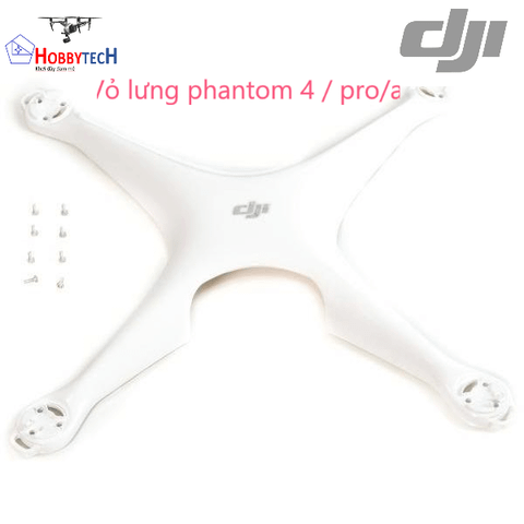  Vỏ phantom 4 pro chính hãng DJI - Vỏ lưng | linh kiện phantom 4 pro 