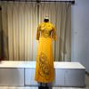 Áo Dài Hoa Lá Cải