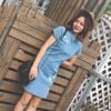 SX Cách tân đầm jean